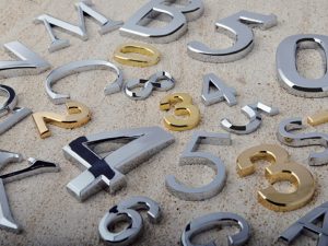 Chrome Letters1